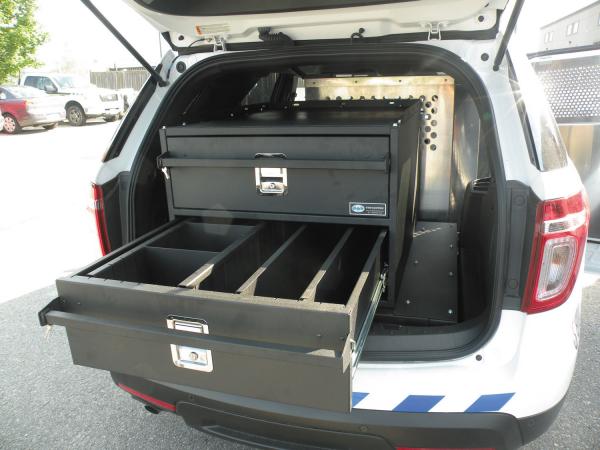 Interceptor Utility K9 Unit - Custom Cage - D and R Electronics