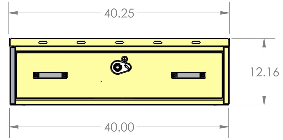 Single Cabinet with Lock - D and R Electronics