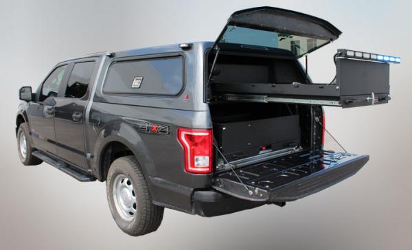 Dual Slide-Out Design - Front View - D and R Electronics